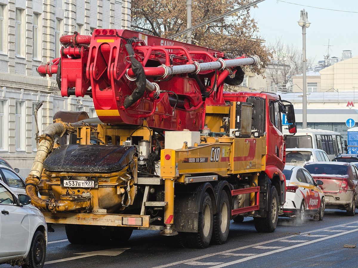 Concrete line (static) pump